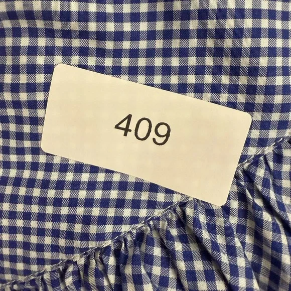 Ralph Lauren blue gingham skirt 12 cottagecore - Picture 8 of 8